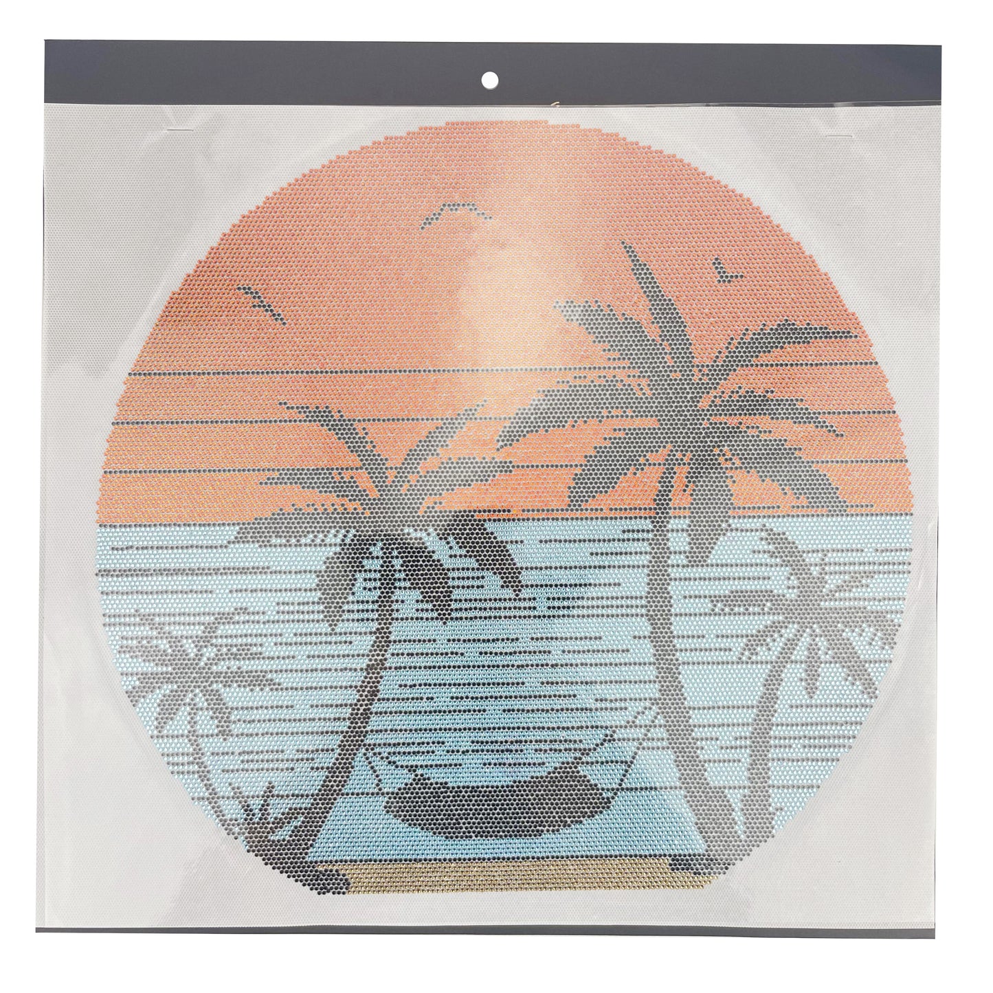 Palm Tree Rhinestone Transfer