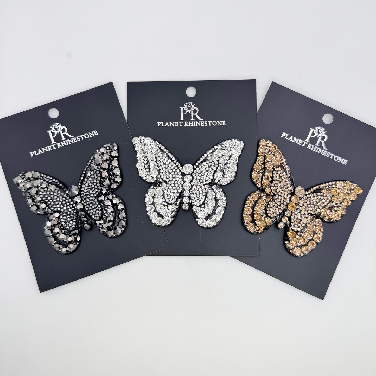 Rhinestone Butterfly Applique - FB-9