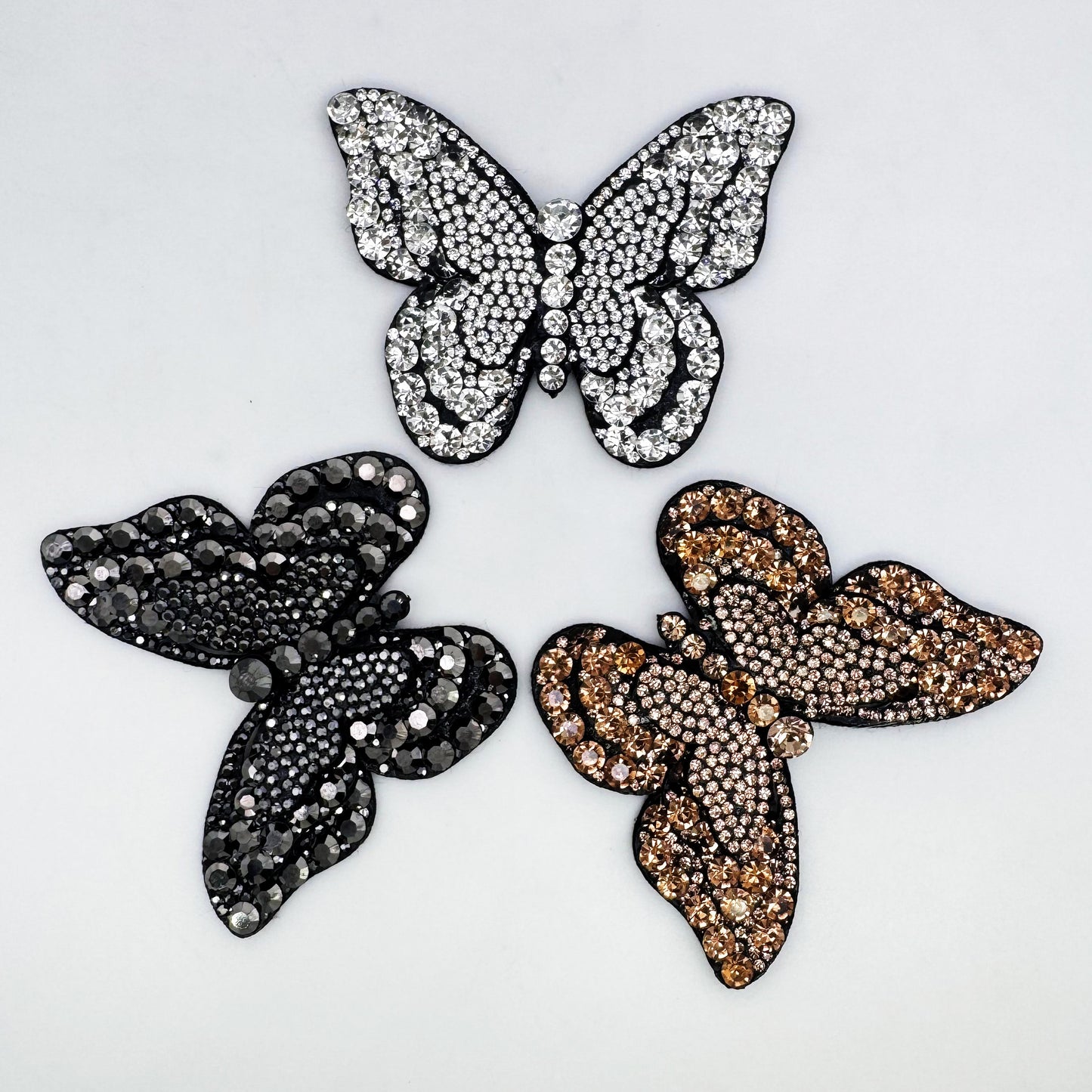 Rhinestone Butterfly Applique - FB-9