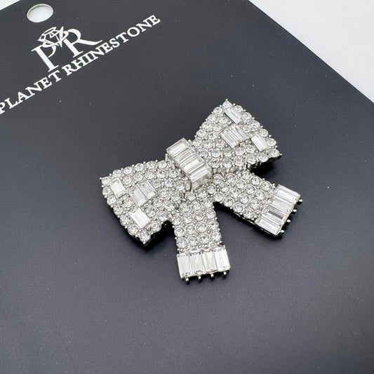 Rhinestone Bow Pendant