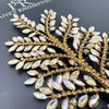 Leaf Rhinestone Applique | BH-14