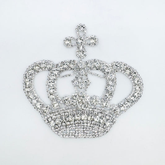 Rhinestone Crown Applique | SAL-88