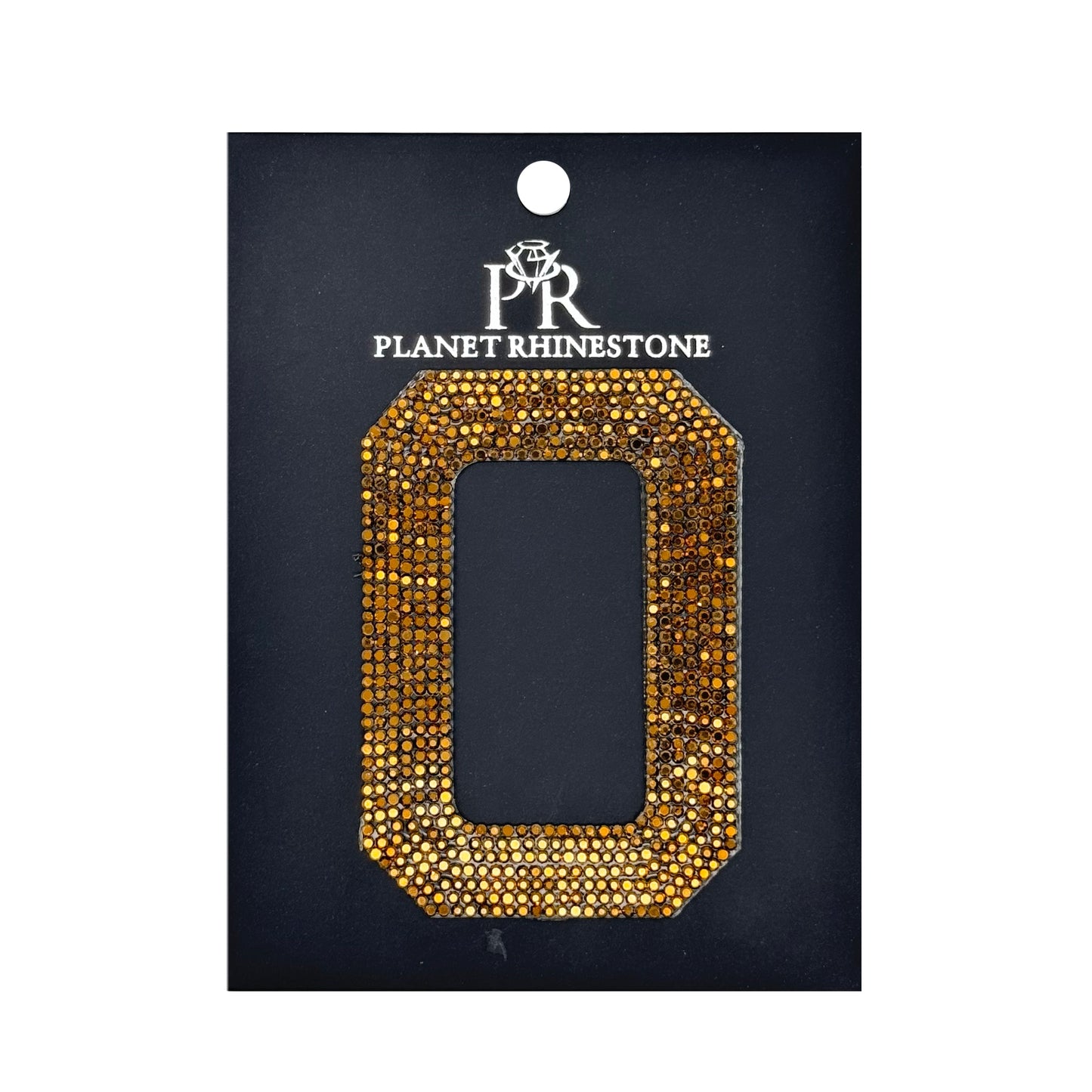 3.5" Gold Aurum Hotfix Alphabet