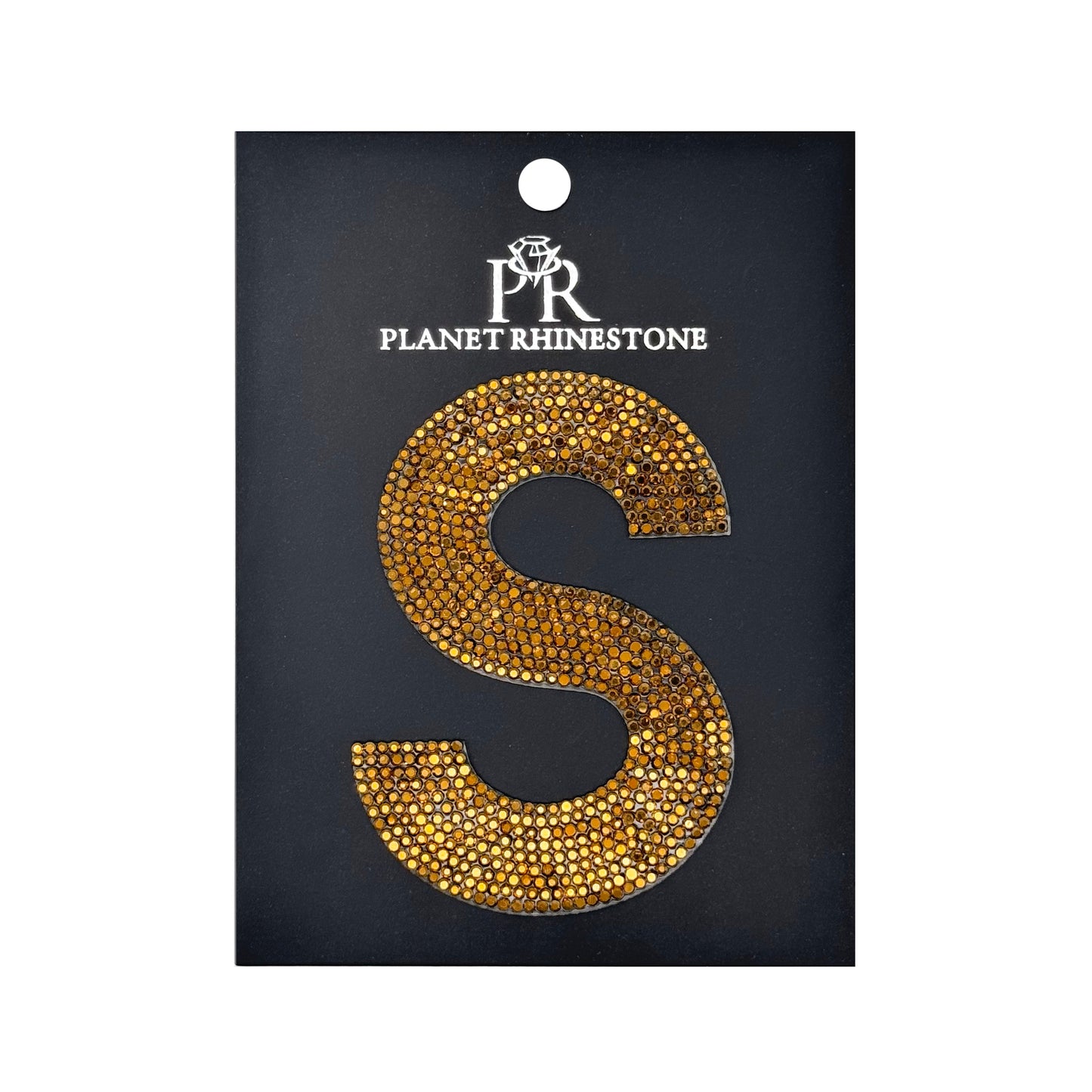 3.5" Gold Aurum Hotfix Alphabet