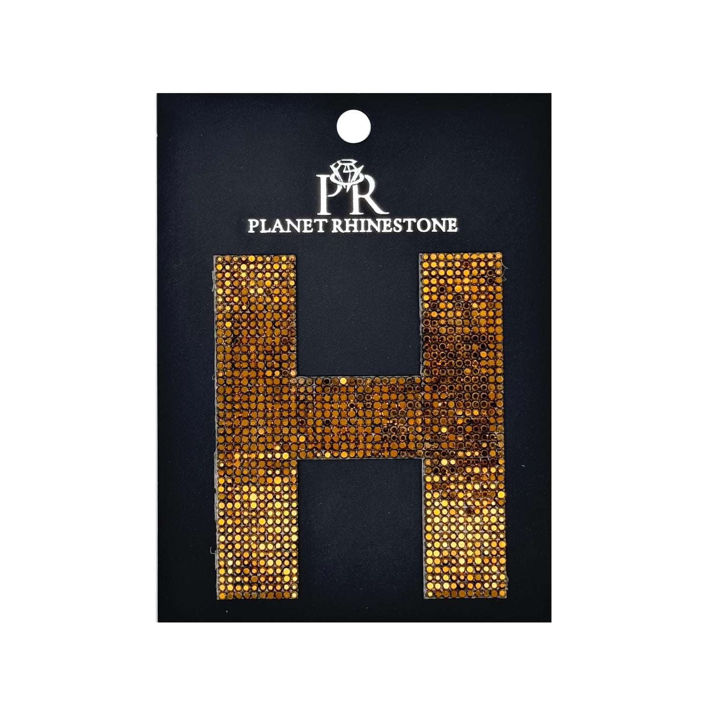 3.5" Gold Aurum Hotfix Alphabet