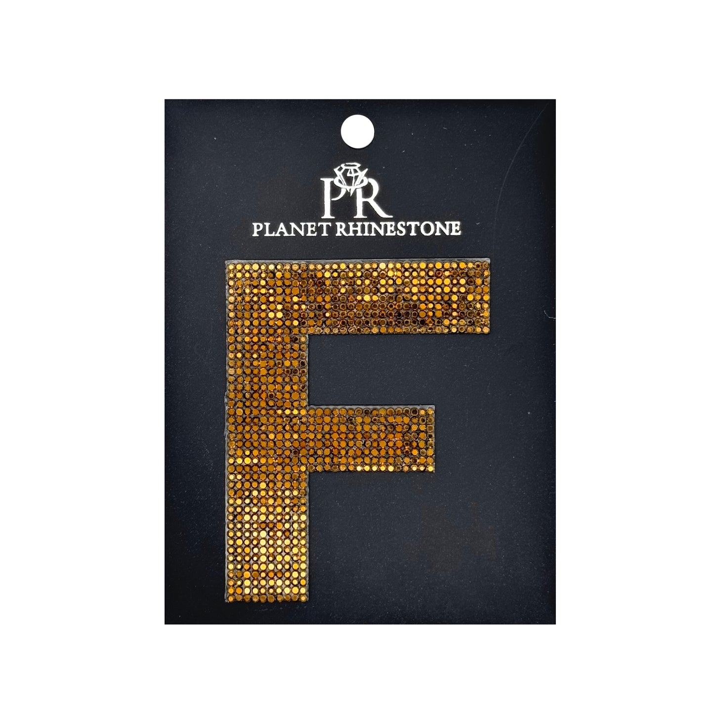 3.5" Gold Aurum Hotfix Alphabet