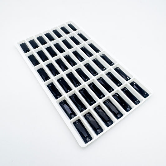 Rectangle | 6*18mm | Flatback Rhinestones
