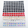 Square | 8*8mm | Flatback Rhinestones