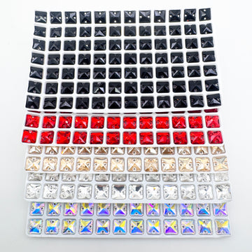 Square | 8*8mm | Flatback Rhinestones