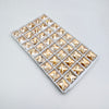 Square | 12*12mm | Flatback Rhinestones