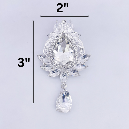 Rhinestone Brooch | BRH-41