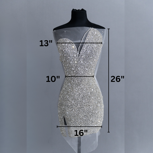 Nikka Rhinestone Bodice