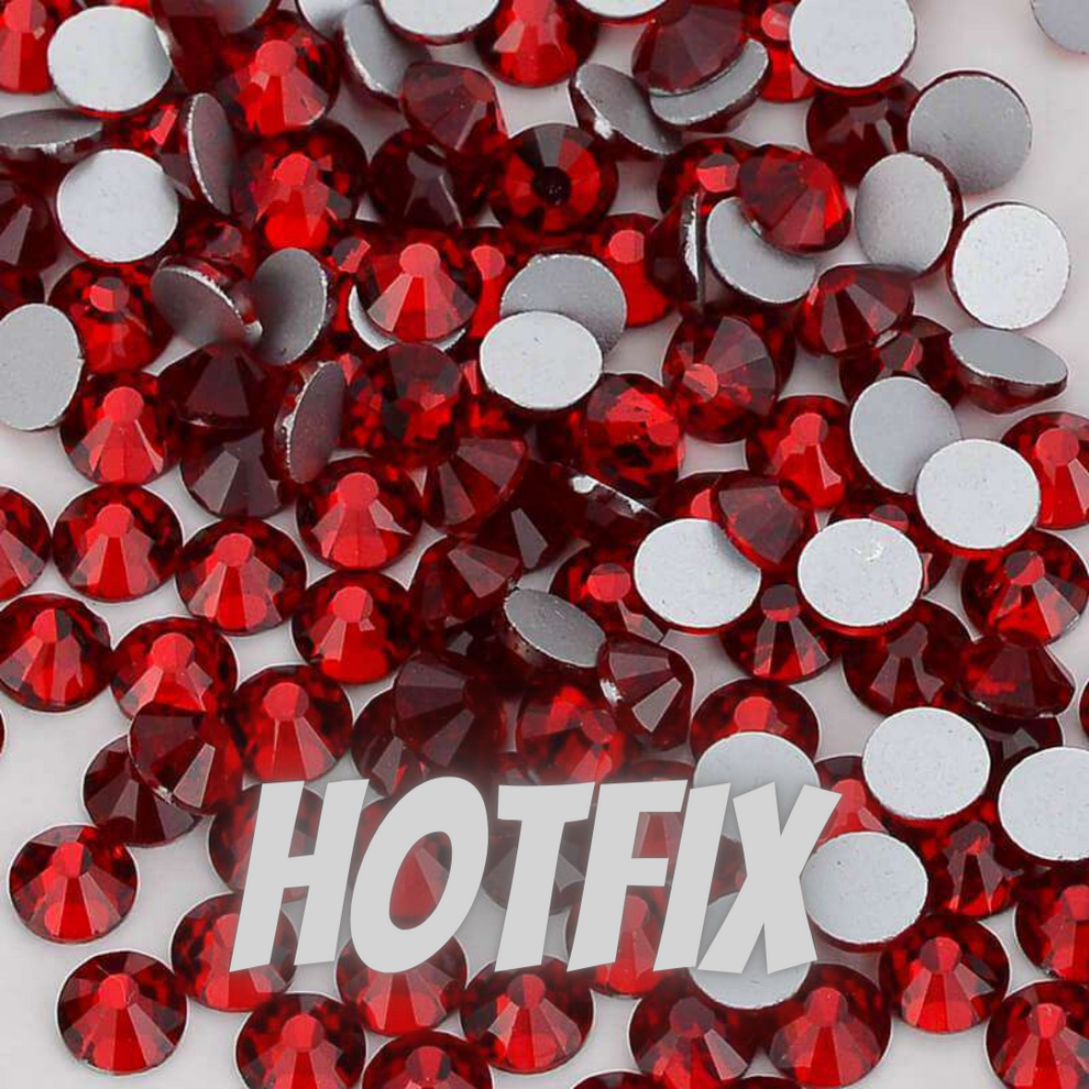 Spinal Rhinestones Siam Hotfix Rhinestones | Planet Rhinestone