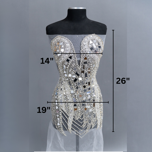JoJo  Rhinestone Bodice