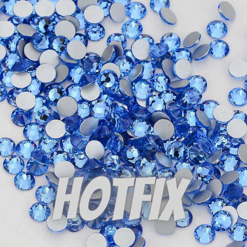 Light Sapphire Hotfix Rhinestones | Planet Rhinestone
