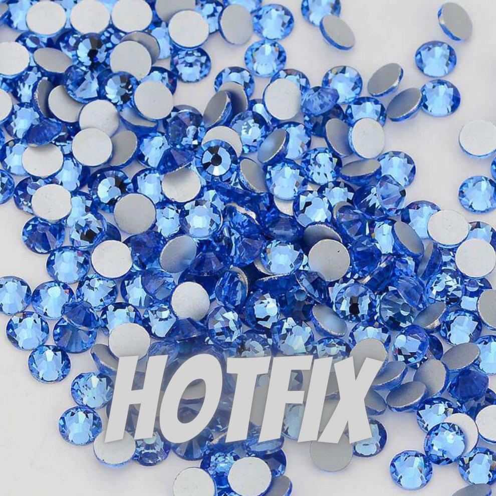 Light Sapphire Hotfix Rhinestones | Planet Rhinestone