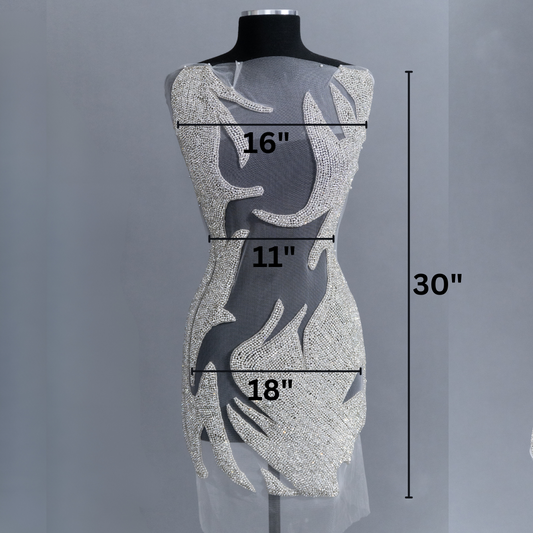 Natasha Rhinestone Bodice