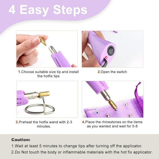 7 in 1 Hot Fixed Applicator Wand