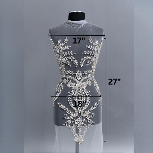 Lizi Rhinestone Bodice