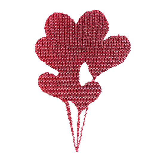 Heart Hotfix Applique HT-132