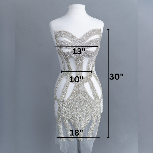Abby Rhinestone Bodice