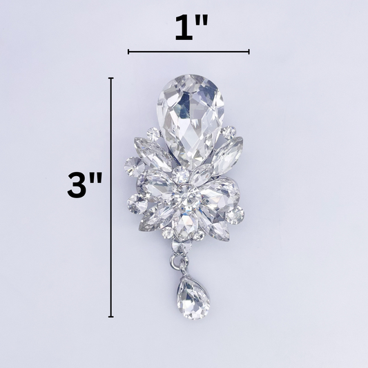 Rhinestone Brooch | BRH-11