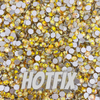 Metal Sun Hotfix Rhinestones