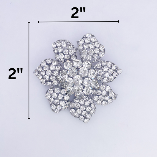 Rhinestone Brooch | BRH-12