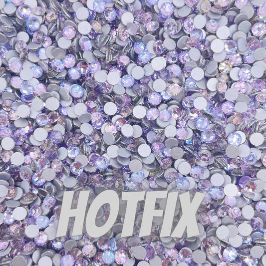 Pink Violet Hotfix Rhinestones