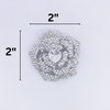 Flower Rhinestone Brooch | BRH-13