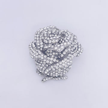 Rose Rhinestone Brooch | BRH-17