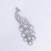 Peacock Rhinestone Brooch | BRH-18