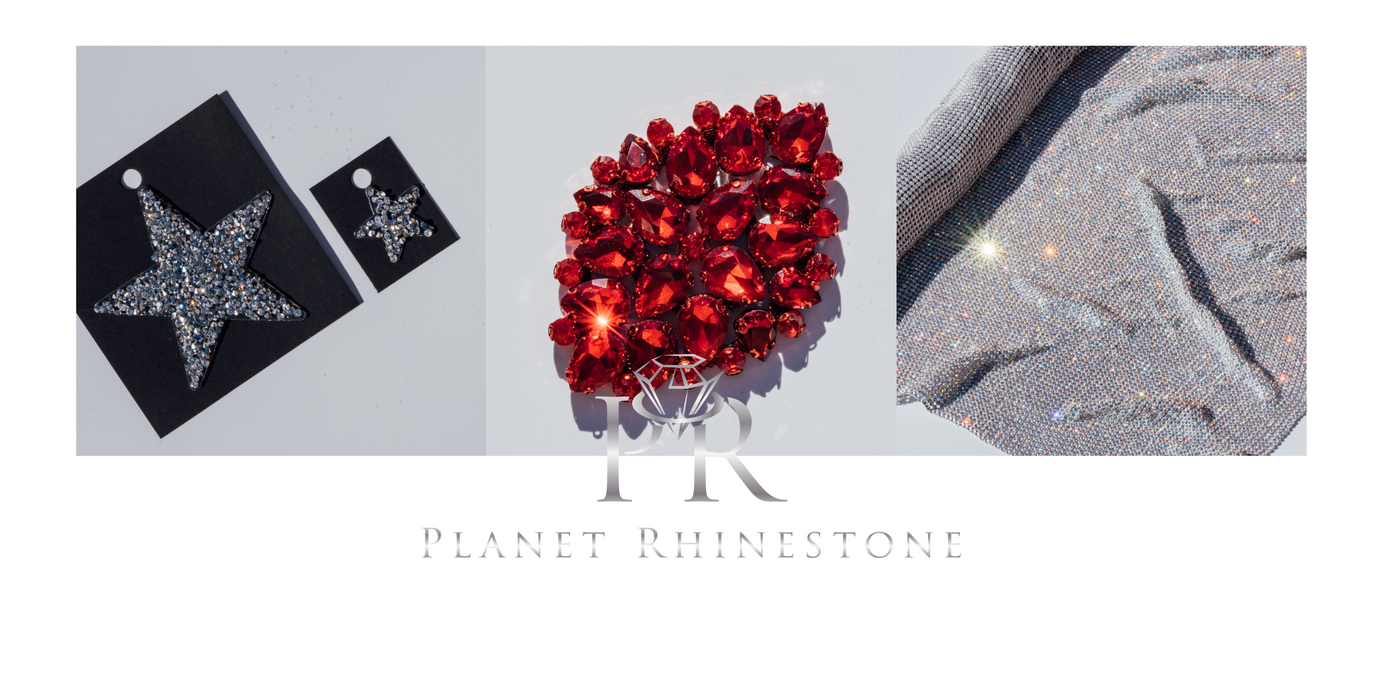 Hot Fix Rhinestone Sheets, Planet Rhinestone