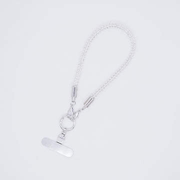 Crystal Pearl Phone Lanyard Wrist Strap