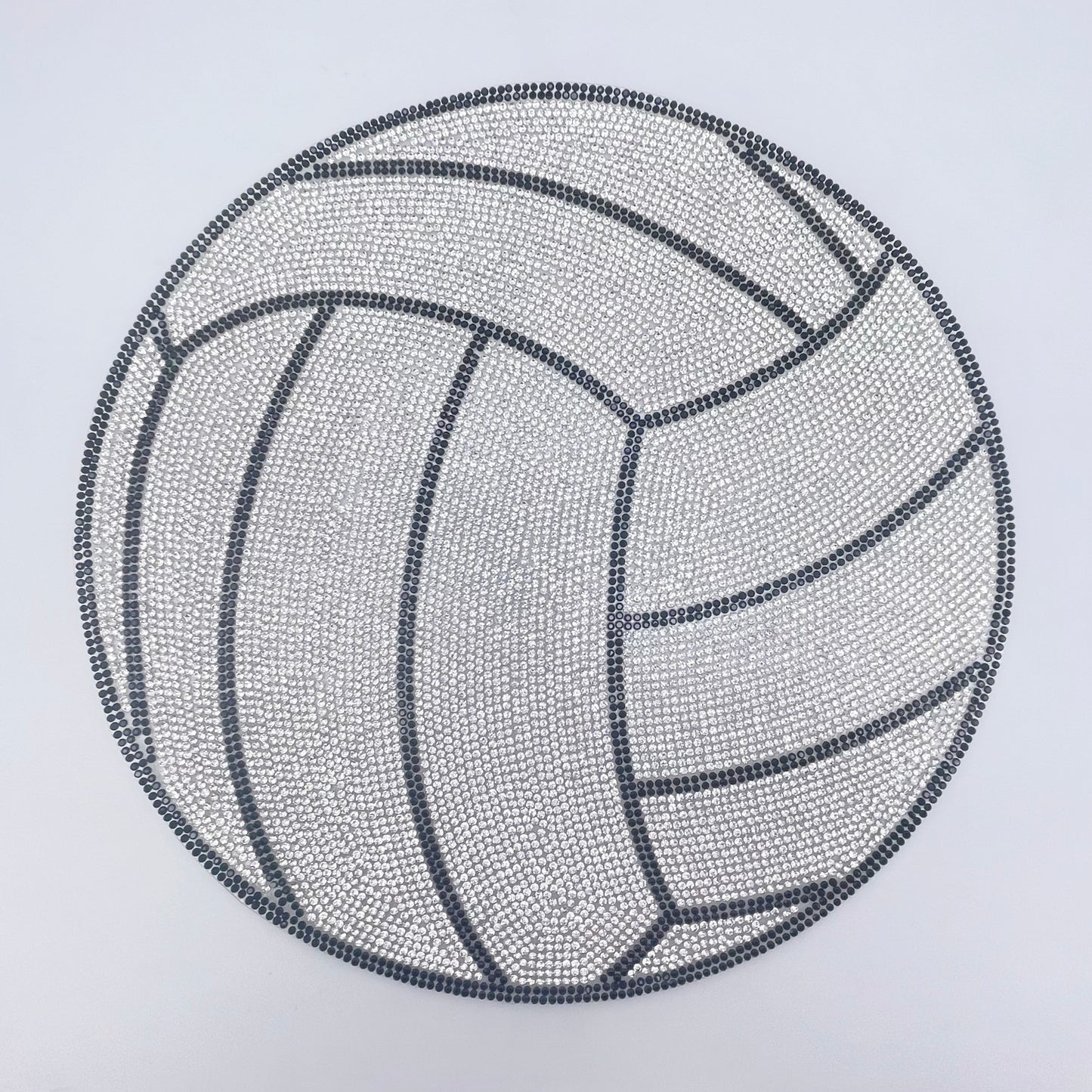 Volleyball Rhinestone Applique BG-93-L