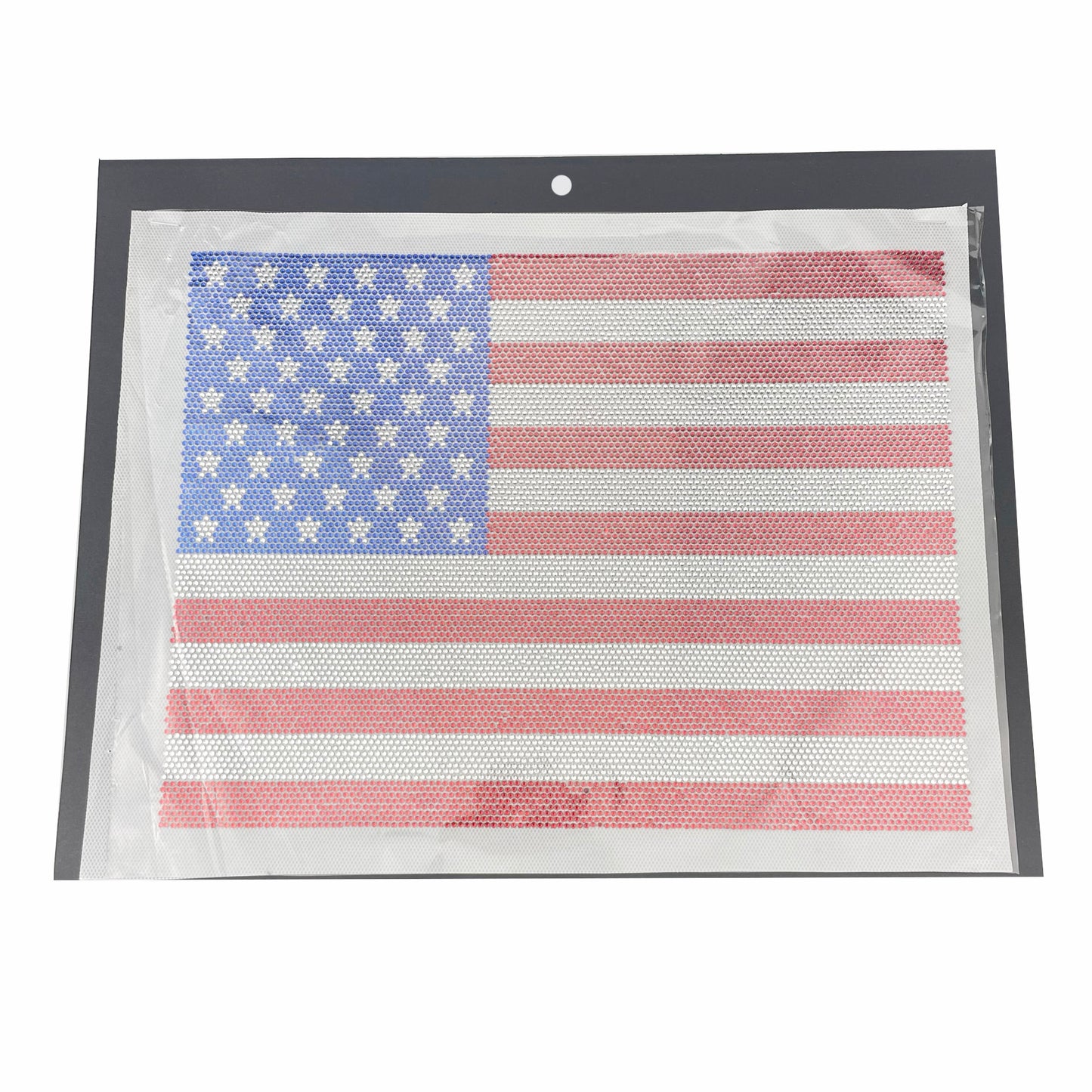 American Flag Rhinestone Transfer HT-119