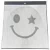 Star Smiley Face Rhinestone Transfer