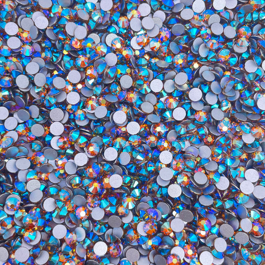 Lt. Topaz AB Glass Rhinestones