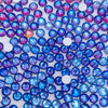 Blue Flare Glass Rhinestones