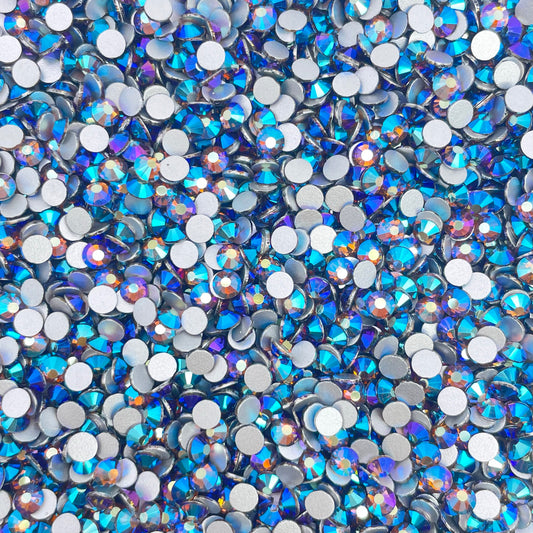 Smoked Topaz AB Glass Rhinestones