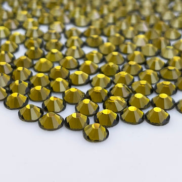 Olivine Glass Rhinestones