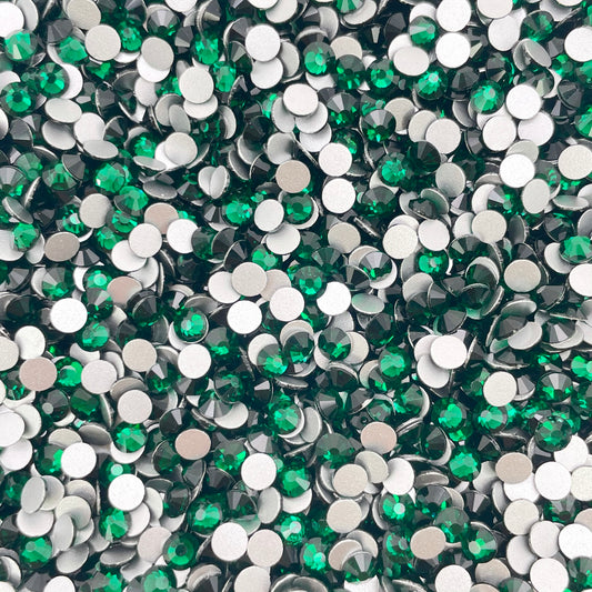 Emerald Glass Rhinestones