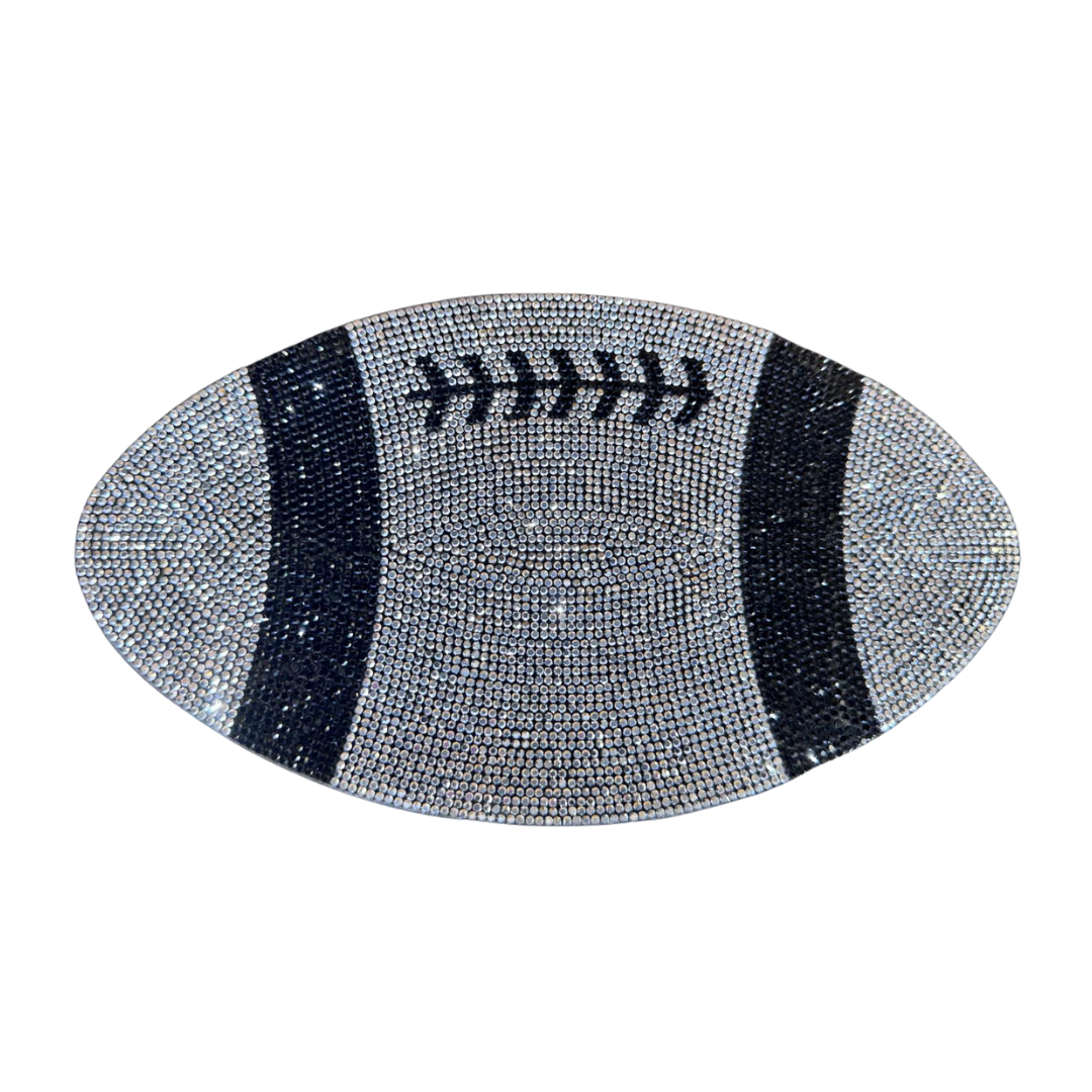 Football Rhinestone Applique BG-81