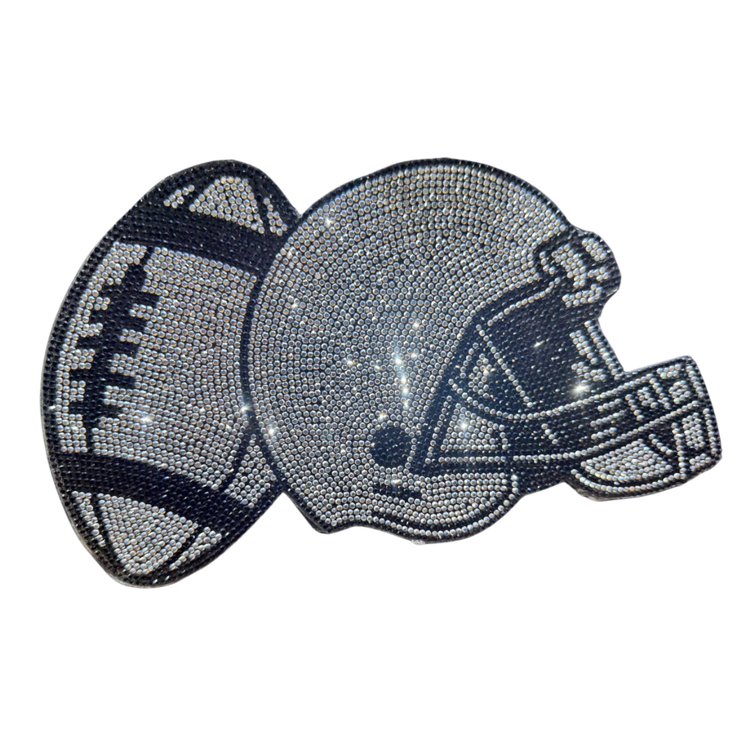 Football Rhinestone Patches Shop Hotfix Rhinestone Transfers | Planet Rhinestone