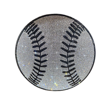 Baseball Rhinestone Applique
