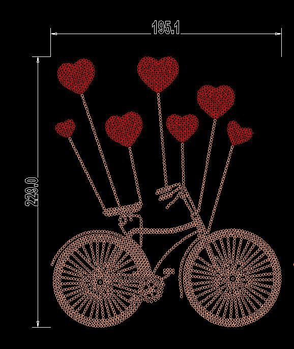 Bike Hotfix Rhinestone Transfer