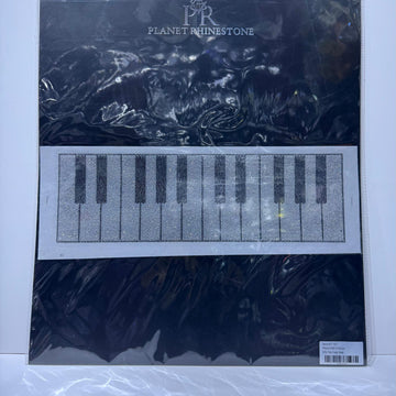 Piano keyboard Hotfix Rhinestone Transfer