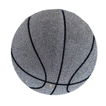 Basketball Rhinestone Applique