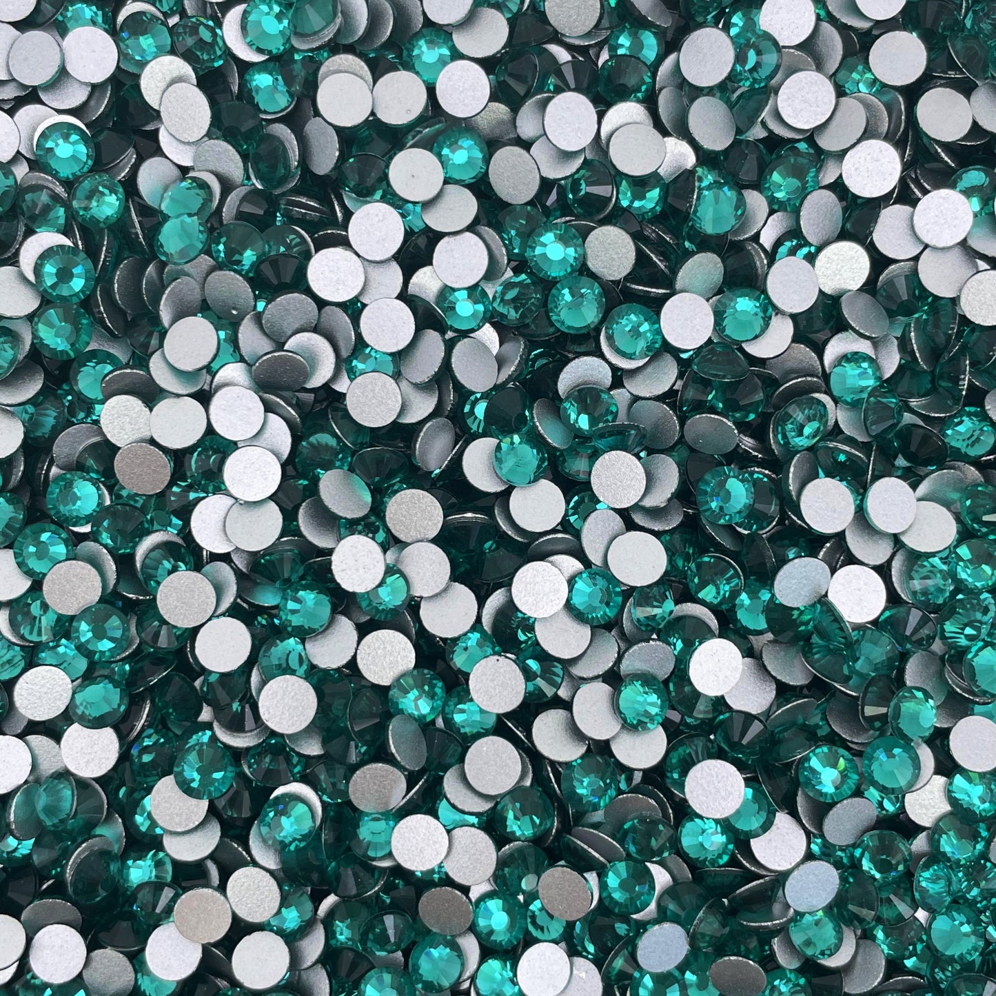 Green Zircon Glass Rhinestones