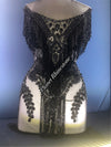 Waterfall Rhinestone Applique